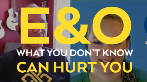 E&O: What you Don't Know can Hurt you 15 E&O what you don't know can hurt you.